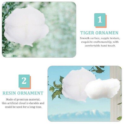 4 Pcs Cotton Decorations Adorable Hanging nament Room Baby