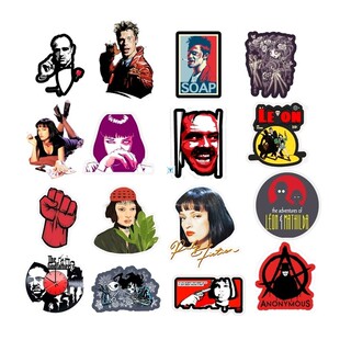 50pcs Classic Movie stickers For Luggage Laptop Art