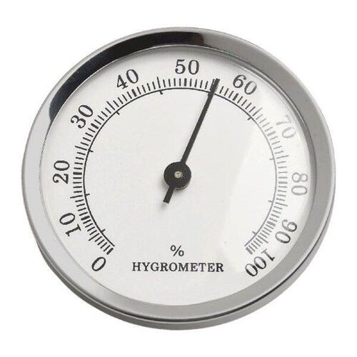 1PC 57mm Hygrometer Aluminum Alloy Household Round og
