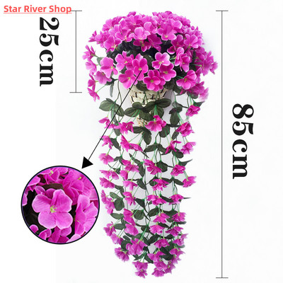 Violet Artificial Flower For Party Decoration Wedding Valent