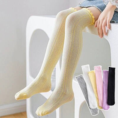 Spring Autumn Baby Children Girl Cute Socks Black White Colo