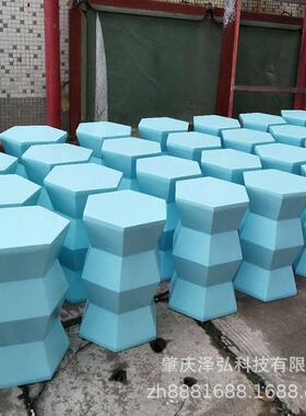 现简约玻璃钢茶时几尚创意角客厅57671边代几酒店几出口贸易圆形