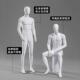 高档具男模特道全身341哑白假人人体男装 橱窗模特架店子展 台服装