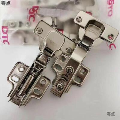 阻尼阻缓冲铰T链C85一段/B80/C80见详情二段力尼铰链橱力柜DC铰链