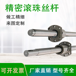 4010 定制加工滚珠丝杆SFU 精密丝杠螺母 2505 2005 1204 1610