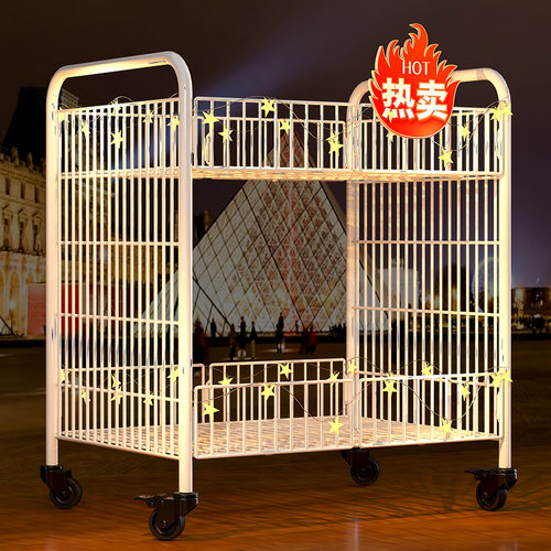 摆摊小推车可折叠桌子手推车移动冰粉夜市地摊带轮子小吃车摆货架