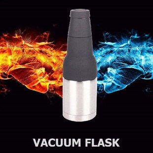 Cooler Can with Beer Slim Double Opener Walled