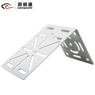 视明通 监控球机支架吊装壁装立装加长 电线杆抱箍平板支架室外