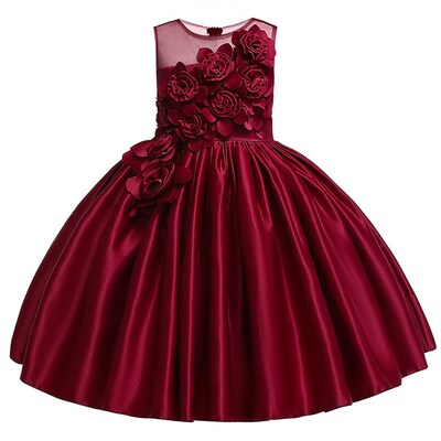 2023 Summer Baby Girl Party Dress Kids Clothes Children Eleg