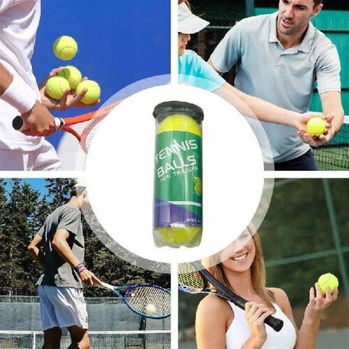 Kids Tennis Balls 3 PCS Training Ball Set Official Size