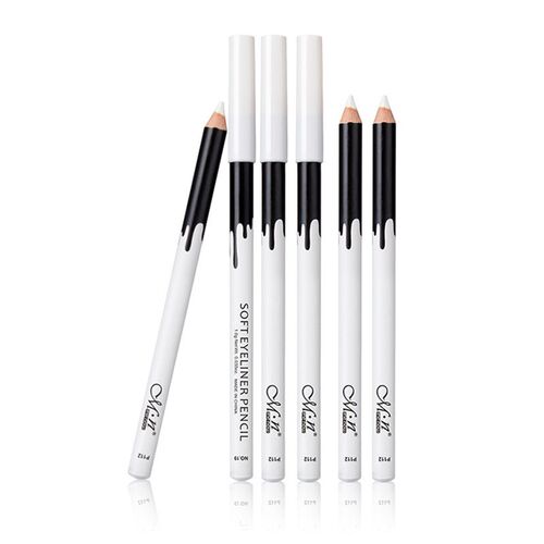 Women White Eyeliner Makeup Smooth Easy to Wear Eyes Brighte
