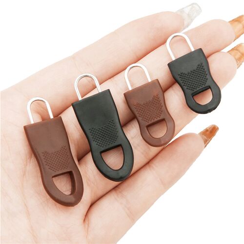 8Set Replacement Zipper Pull Puller End Fit Rope Tag Clothin