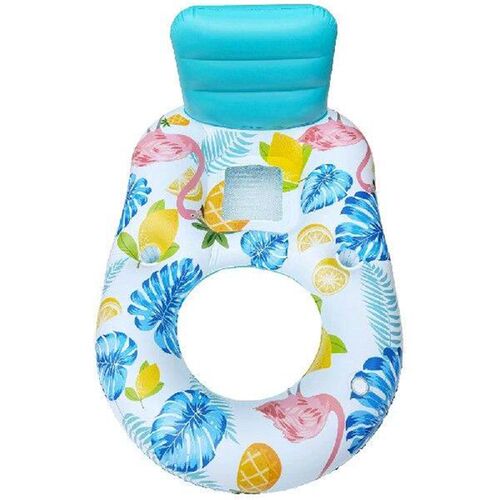 Pool Floaties Lounger Beach Floats Chair with Cup Holder