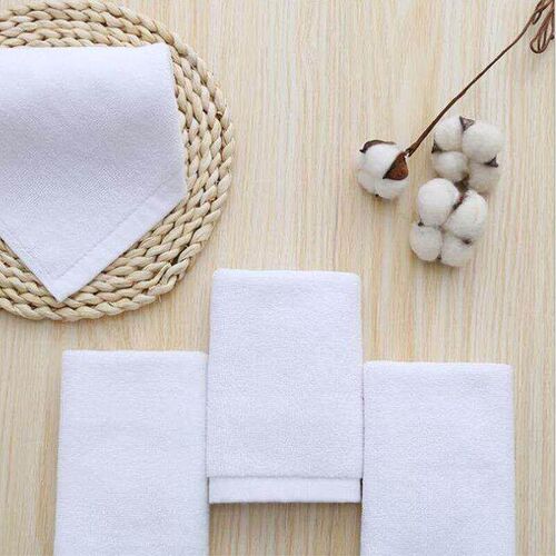 White Hemstitched Napkins Cocktail Napkin For Party Wedding