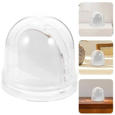 Snow Globe Photo Frame Globes Plastic DIY Snowglobe Picture