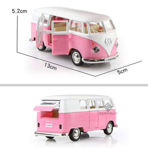 1/36 Volkswagen VW T1 Bus Alloy Diecasts Toy Car Models Meta