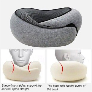 Memory Foam Neck Pillow Cervical Vertebra Travel Portable