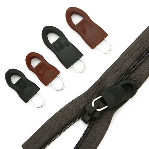8Set Replacement Zipper Pull Puller End Fit Rope Tag Clothin
