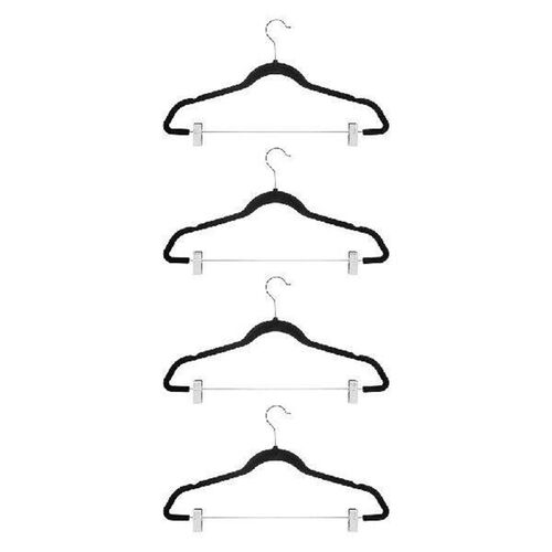 4 Pcs Fing Trouser Hanger Skirt Hangers Anti-skid Pants