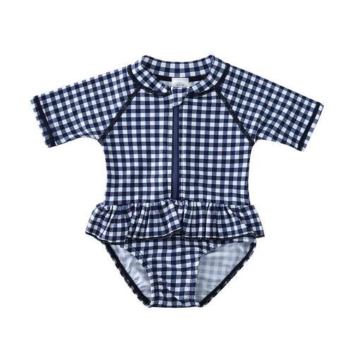 Wishere One-Piece Swimsuit Kids Girls Swimwear 3-24Months