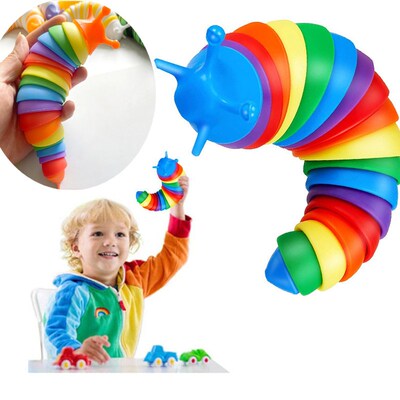 Sress Reliever Toys  Fidget Toys Children Adult Slug Puzzle