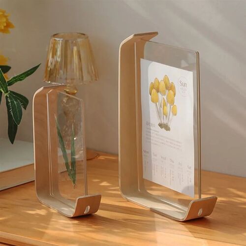 Acrylic Wooden Photo Frame Herbarium Display Frame Calendar