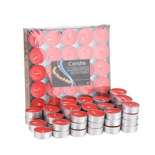 50pcs/Pack Flameless Candles Tea Lights Candle Tealight