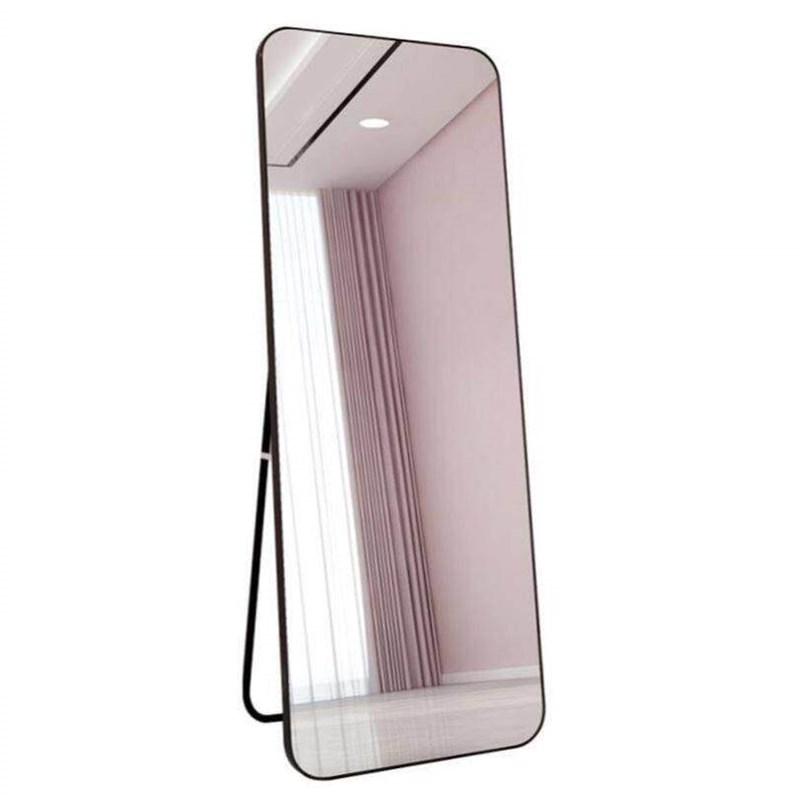 Stand large full-length mirror fitting dressing mirror store图片