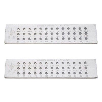 39Round Holes Wire Drawplate 0.26-2.8mm Wire Drawing Plate