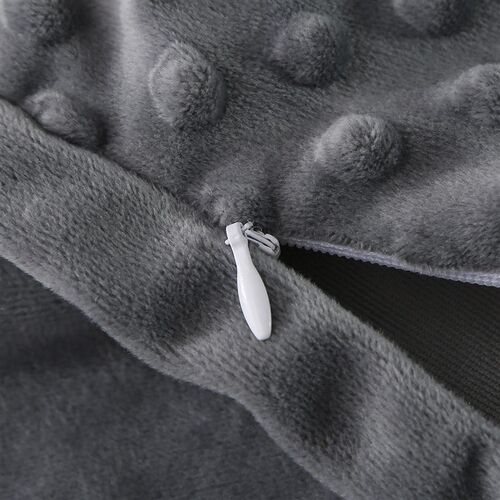 Solid Color Bubble Velvet Quilt ver Gravity Blanket Bubble C