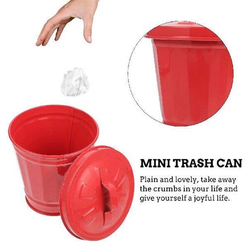 Car Trash Bin Can Garbage Outdoor Trashcan Debris Storage