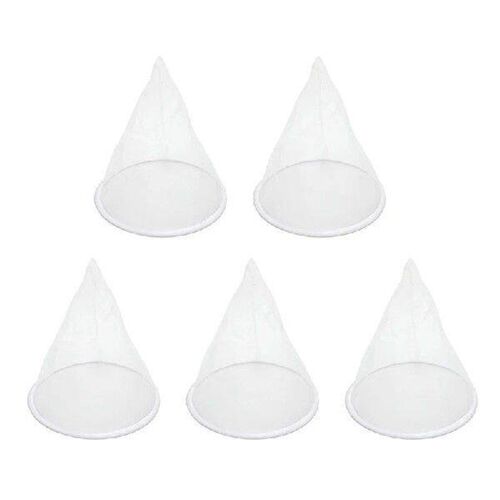 SOFT-5PCS Beekeeping Equipment Bee Honey Filter Nylon
