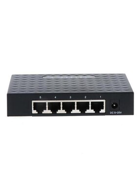 5 Port 10/100/1000Mbps Network Switcher Hub Fast Ethernet RJ