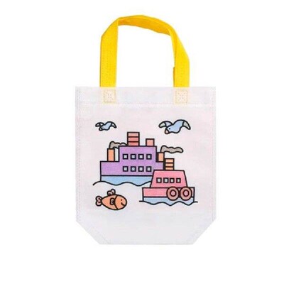 20pcs DIY Crafts Draw Coloring Graffiti Bags Color Art for