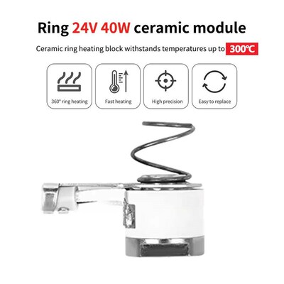 E3D Revo Ceramic Heating Extrusion kit 104NT Thermistor Fast