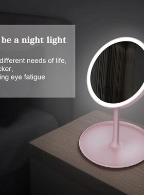 Makeup Mirror With Light  White LED Daylight Vanity Mirror D