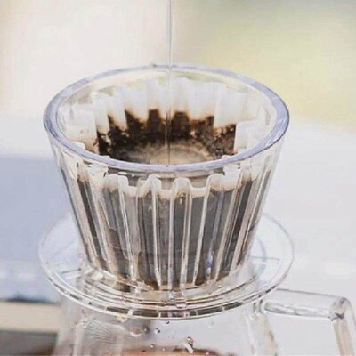 .B75 Basket Coffee Dripper Crystal Eye Pour Over Coffee