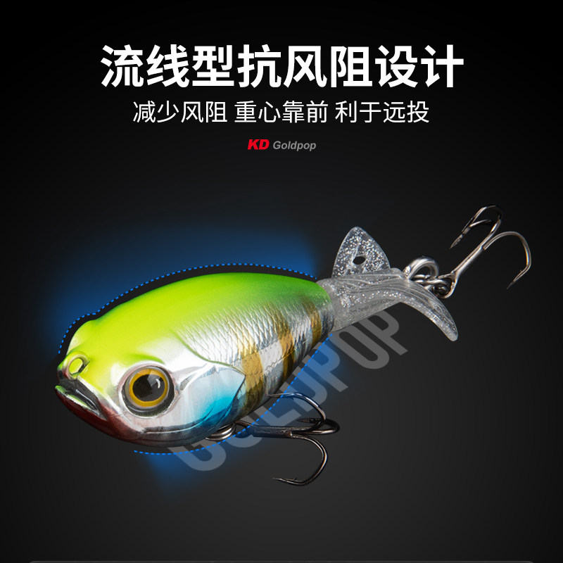 国王路亚迷你醉旋铅笔 迷你拖拉机仿生鱼饵螺旋桨路亚鲈鱼假鱼饵,户外/登山/野营/旅行用品,路亚饵,淘宝优惠券,粉丝福利购,淘宝优惠卷