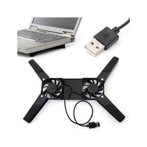 Laptop Cooler Pad Stand Fan USB Notebook Cooling Mat Bracket