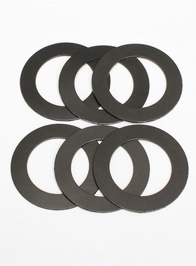 黑色石墨尼龙垫圈超薄平垫片Mx5.5xx7x8x9x10x11 0.5 0.8 1mm