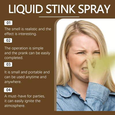 DOWMOO Stinky Spray - Hilarious Prank Interactive Toy for Cr