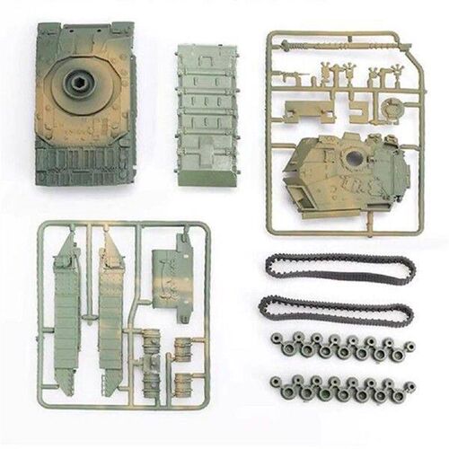 8Pcs 1/72 Tank Model Miniature Tank Model 4D Modern Tank
