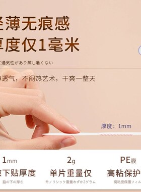 Underarm sweat absorption patch Armpit antiperspirant patch