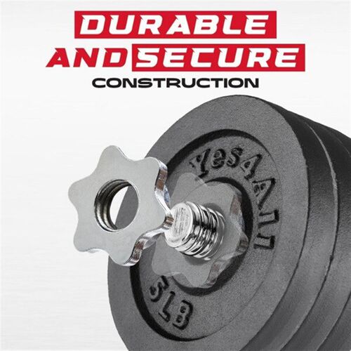 Yes4All Adjustable Dumbbell Set with Weight Plates/Connector