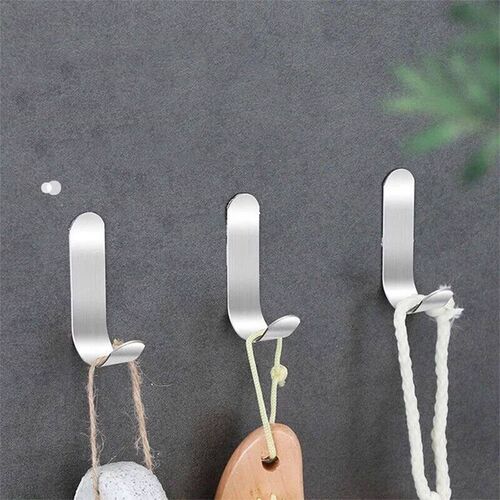 20/1pcs Self-Adhesive Wall Hooks Door Keys Clothes Hanger Ro