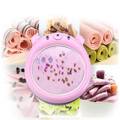 Mini Ice Cream Maker Cartoon Fried Ice Machine Fried Yogurt