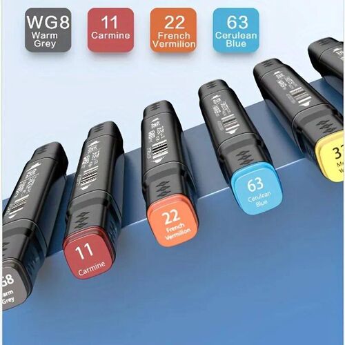 Deli 30/80 Colors Professional Sketch Markers Double Head De