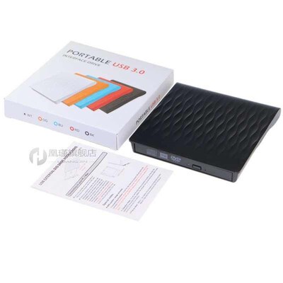 External CD DVD Drive SB 3.0 Slim Portable CD/DVD Writer/Rew