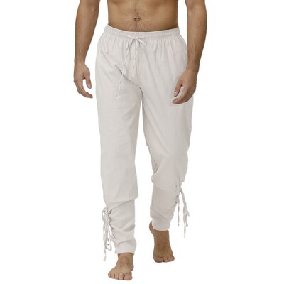 Medieval Performance Strap Leggings Renaissance Style Stage