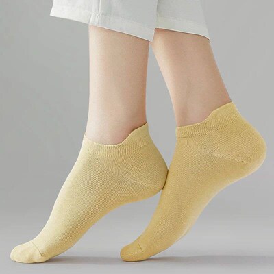 10pieces=5 Pairs Women Socks Casual Breathable High Quality